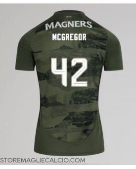 Celtic Callum McGregor #42 Maglia Gara Terza Repliche 2024-25 Maniche Corte
